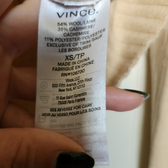 Vince Wool/Cashmere Sweater - Picture 5 of 9